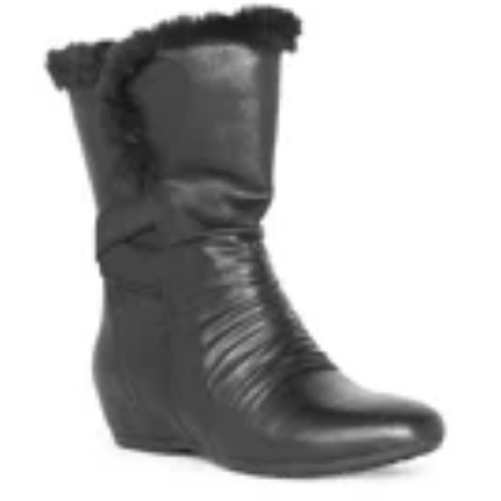 BareTraps Patten Black Ankle Boots